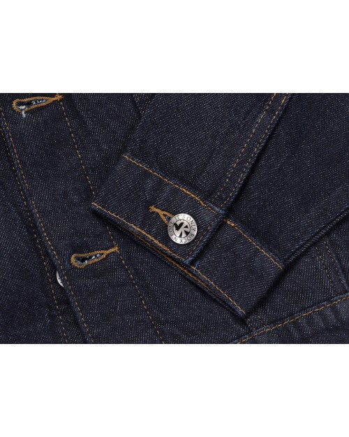 JOHN RICHMOND JEAN JACKET - DARK BLUE - COTTON DENIM
