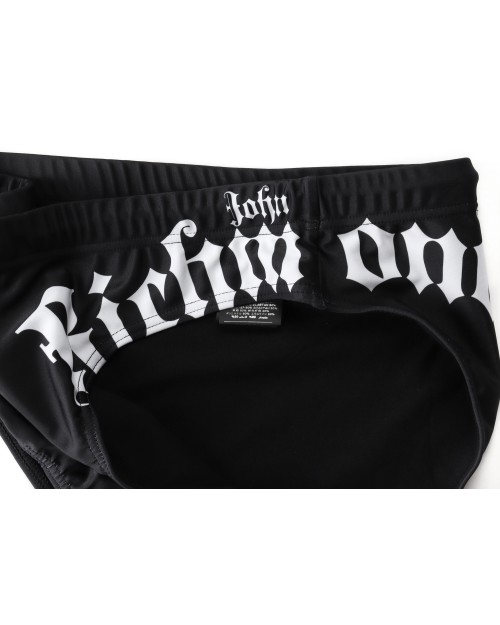 JOHN RICHMOND SWIM BRIEFS - BLACK
