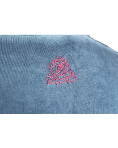 JUST CAVALLI SWEATSHIRT - BLUE - COTTON