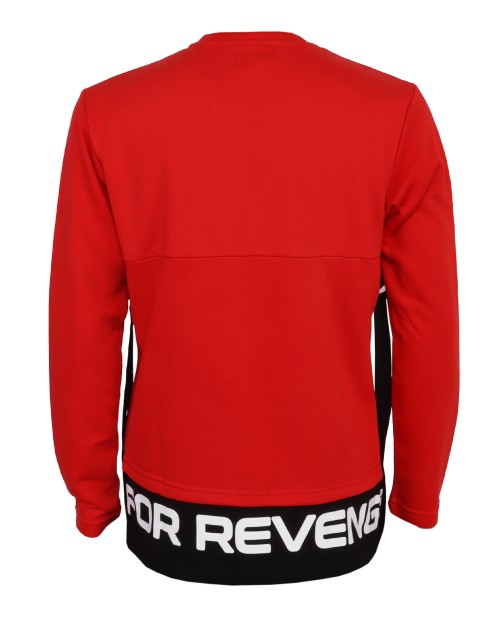 KA-1 SWEATSHIRT - RED - COTTON
