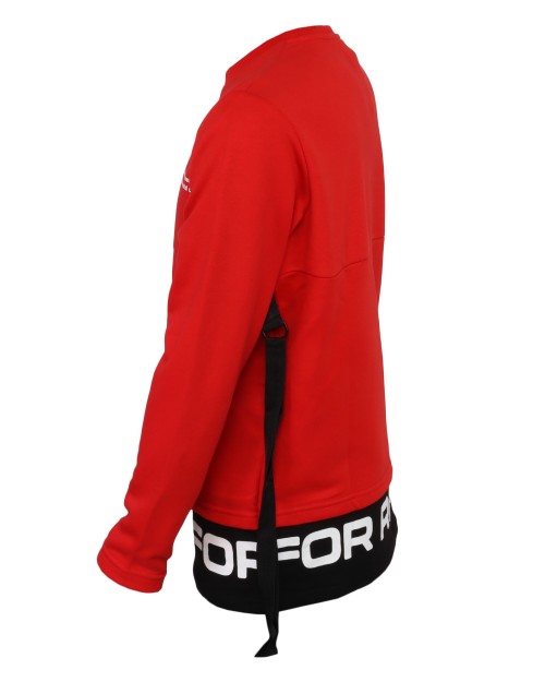 KA-1 SWEATSHIRT - RED - COTTON