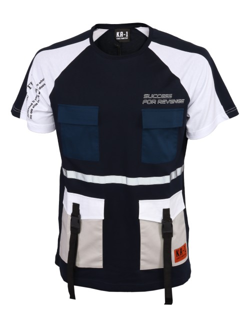 KA-1 T-SHIRT - BLUE - COTTON