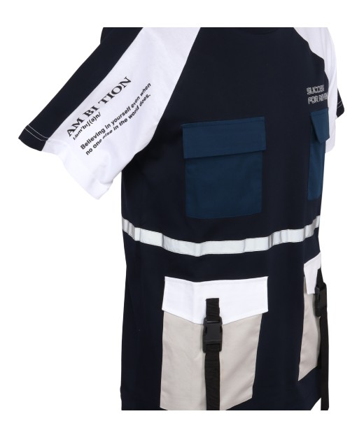 KA-1 T-SHIRT - BLUE - COTTON
