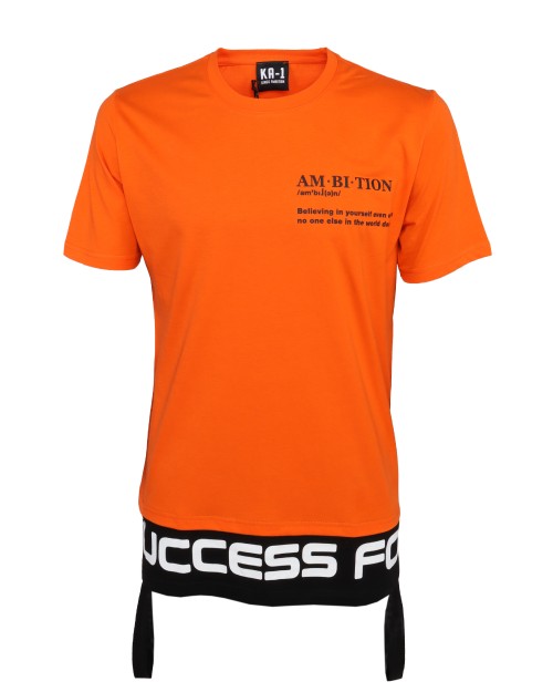 KA-1 T-SHIRT - ORANGE - COTTON
