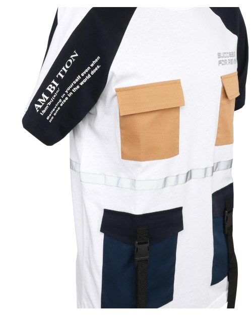 KA-1 T-SHIRT - WHITE - COTTON