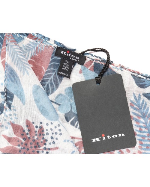 KITON SCARF - WHITE - MODAL