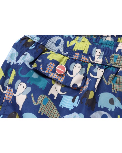 KITON SWIM SHORTS - BLUE