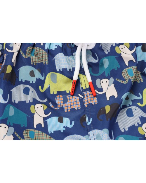 KITON SWIM SHORTS - BLUE