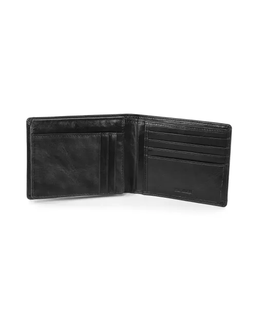 PAL ZILERI WALLET - BLACK - CALFSKIN