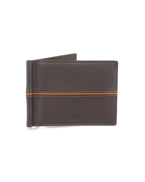 PAL ZILERI LAB WALLET - CALFSKIN - DARK BROWN