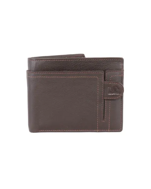 PAL ZILERI LAB WALLET - CALFSKIN - DARK BROWN