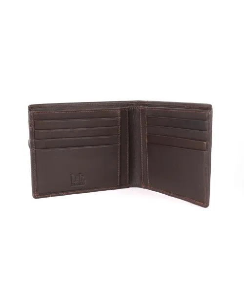 PAL ZILERI LAB WALLET - CALFSKIN - DARK BROWN