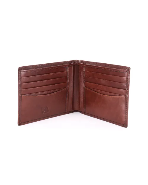 PAL ZILERI LAB WALLET - CALFSKIN - BROWN