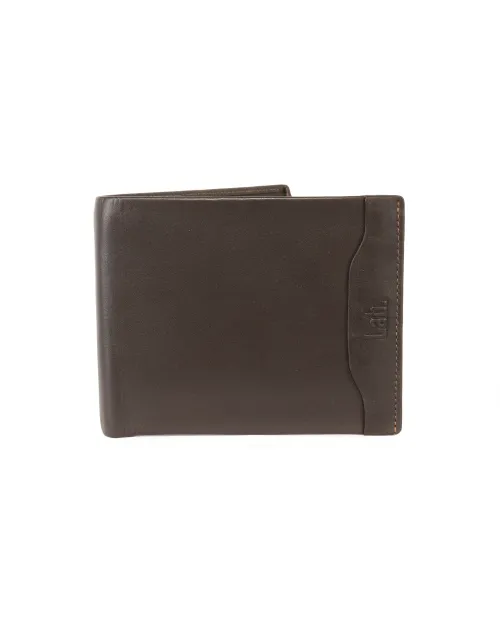 PAL ZILERI LAB WALLET - CALFSKIN - DARK BROWN