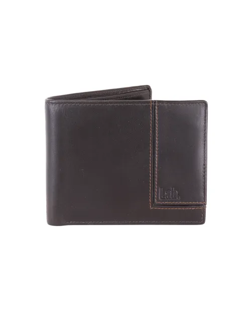 PAL ZILERI LAB WALLET - CALFSKIN - DARK BROWN