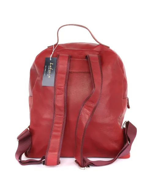 LABONIA BACKPACK - CALFSKIN - BURGUNDY