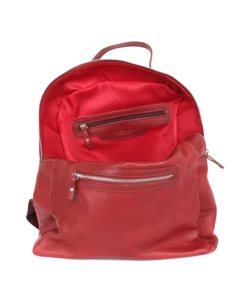 LABONIA BACKPACK - CALFSKIN - BURGUNDY