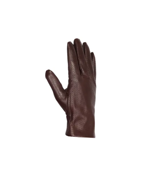 LABONIA GLOVES - BROWN - LAMBSKIN