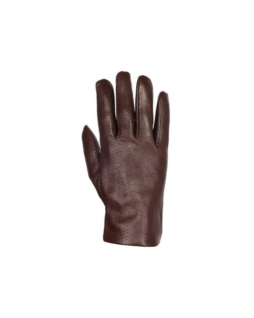 LABONIA GLOVES - BROWN - LAMBSKIN