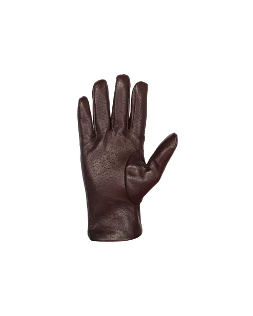 LABONIA GLOVES - BROWN - LAMBSKIN