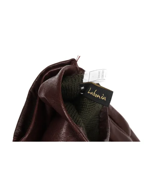 LABONIA GLOVES - BROWN - LAMBSKIN
