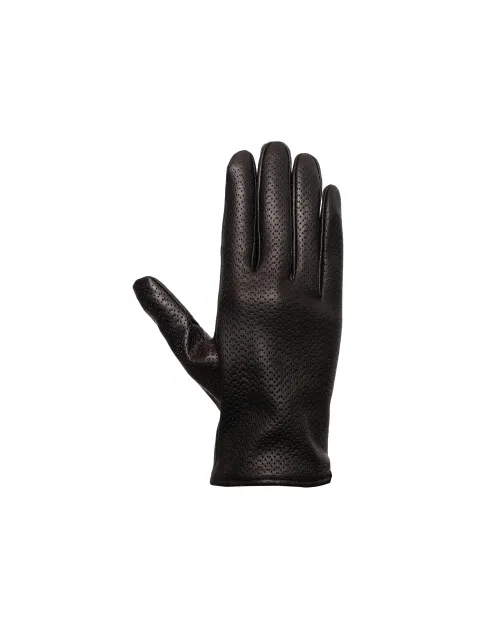 LABONIA GLOVES - DARK BROWN - LAMBSKIN