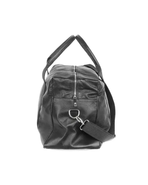 LABONIA TRAVEL BAG - CALFSKIN - BLACK