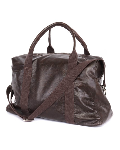 LABONIA TRAVEL BAG - CALFSKIN - BROWN
