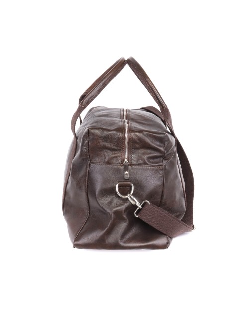 LABONIA TRAVEL BAG - CALFSKIN - BROWN