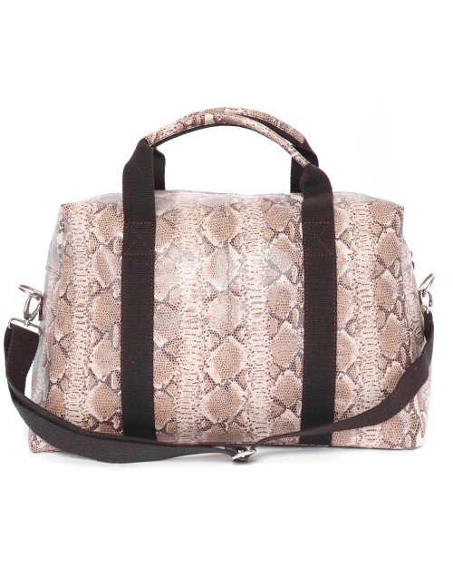 LABONIA TRAVEL BAG - CALFSKIN - SNAKESKIN EMBOSSED