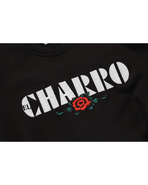 M1992 x EL CHARRO SWEATSHIRT - BLACK - COTTON