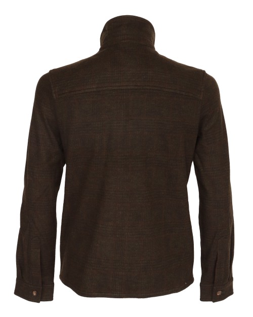 MARCO PESCAROLO "AVI" JACKET - BROWN & GREEN - WOOL