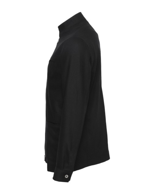 MARCO PESCAROLO JACKET - BLACK - STRETCH WOOL & CASHMERE