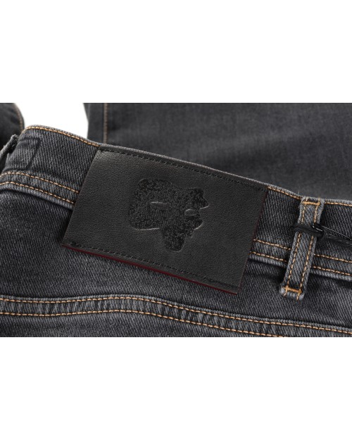 MARCO PESCAROLO "NERANO" JEANS - GREY - STRETCH COTTON