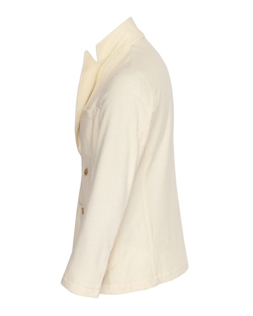 MARCO PESCAROLO "EROS" BLAZER - IVORY - WOOL & SILK