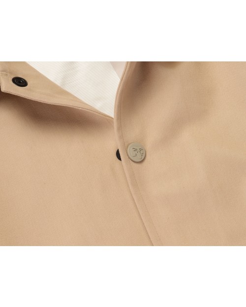 MARCO PESCAROLO "SEDICI" JACKET - BEIGE - STRETCH COTTON & CASHMERE