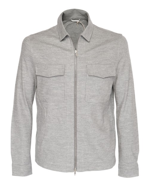 MARCO PESCAROLO "URUS" JACKET - GREY - WOOL