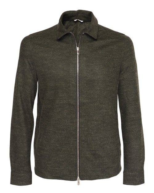 MARCO PESCAROLO "AVI" JACKET - GREEN - WOOL