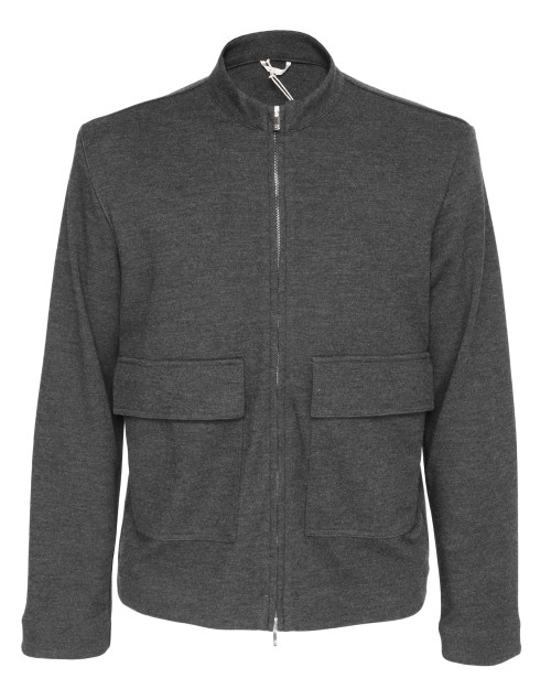 MARCO PESCAROLO "AUG" JACKET - GREY - WOOL & CASHMERE