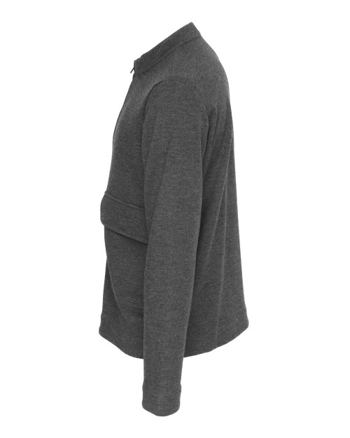 MARCO PESCAROLO "AUG" JACKET - GREY - WOOL & CASHMERE