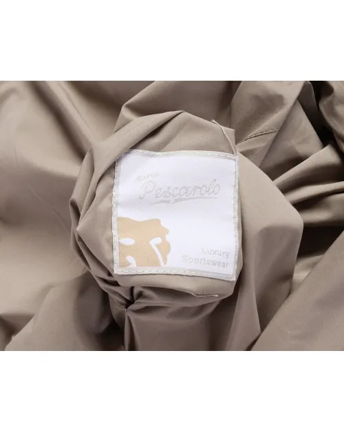 MARCO PESCAROLO REVERSIBLE JACKET - BEIGE - PURE CASHMERE
