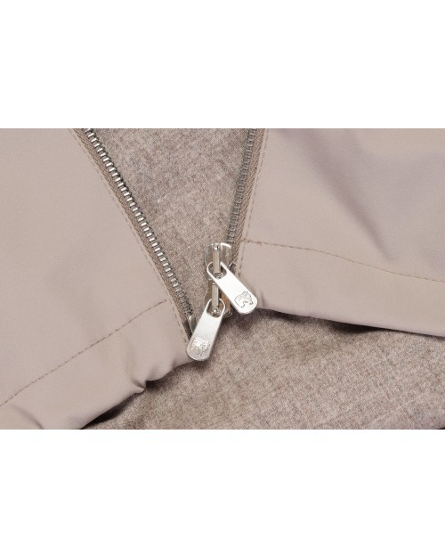 MARCO PESCAROLO "VENTIDUE" JACKET - DOVE-GREY - STRETCH WOOL & CASHMERE