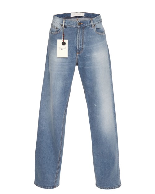 MARCO PESCAROLO JEANS - BLUE - STRETCH COTTON DENIM