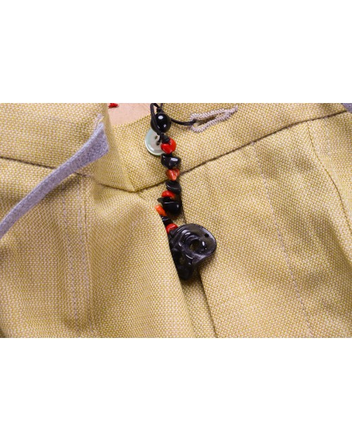 MARCO PESCAROLO PANTS - MUSTARD - LIGHTWIGHT WOOL