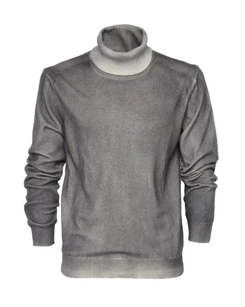 MARCO PESCAROLO SWEATER - GREY - PURE CASHMERE