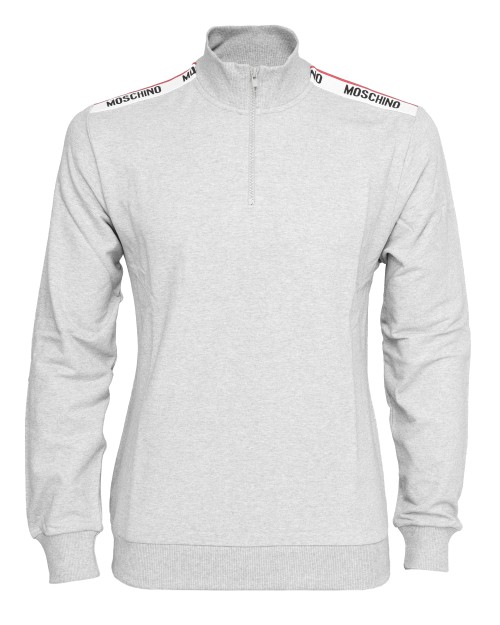 MOSCHINO SWEATSHIRT - GREY - STRETCH COTTON