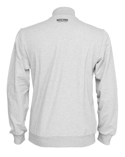MOSCHINO SWEATSHIRT - GREY - STRETCH COTTON