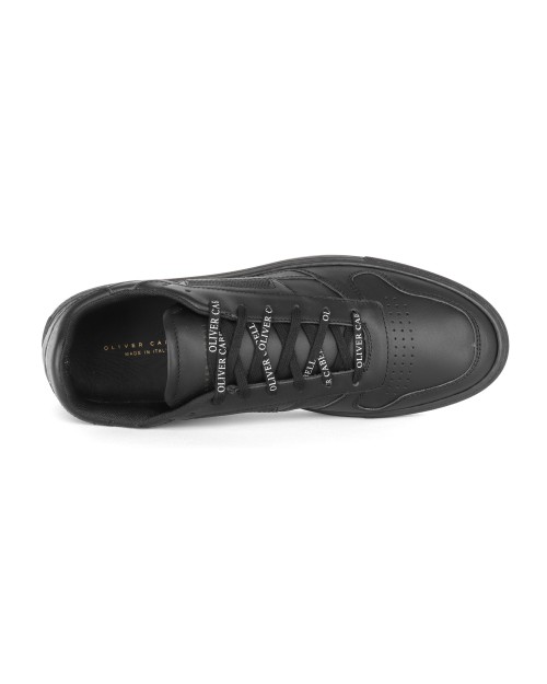 OLIVER CABELL "RUNNER LOW" SNEAKERS - CALFSKIN - BLACK