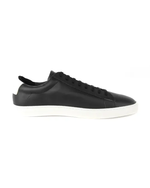 OLIVER CABELL "LOW1" SNEAKERS - CALFSKIN - BLACK