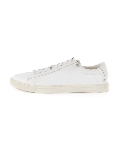 OLIVER CABELL "LOW1" SNEAKERS - CALFSKIN - WHITE
